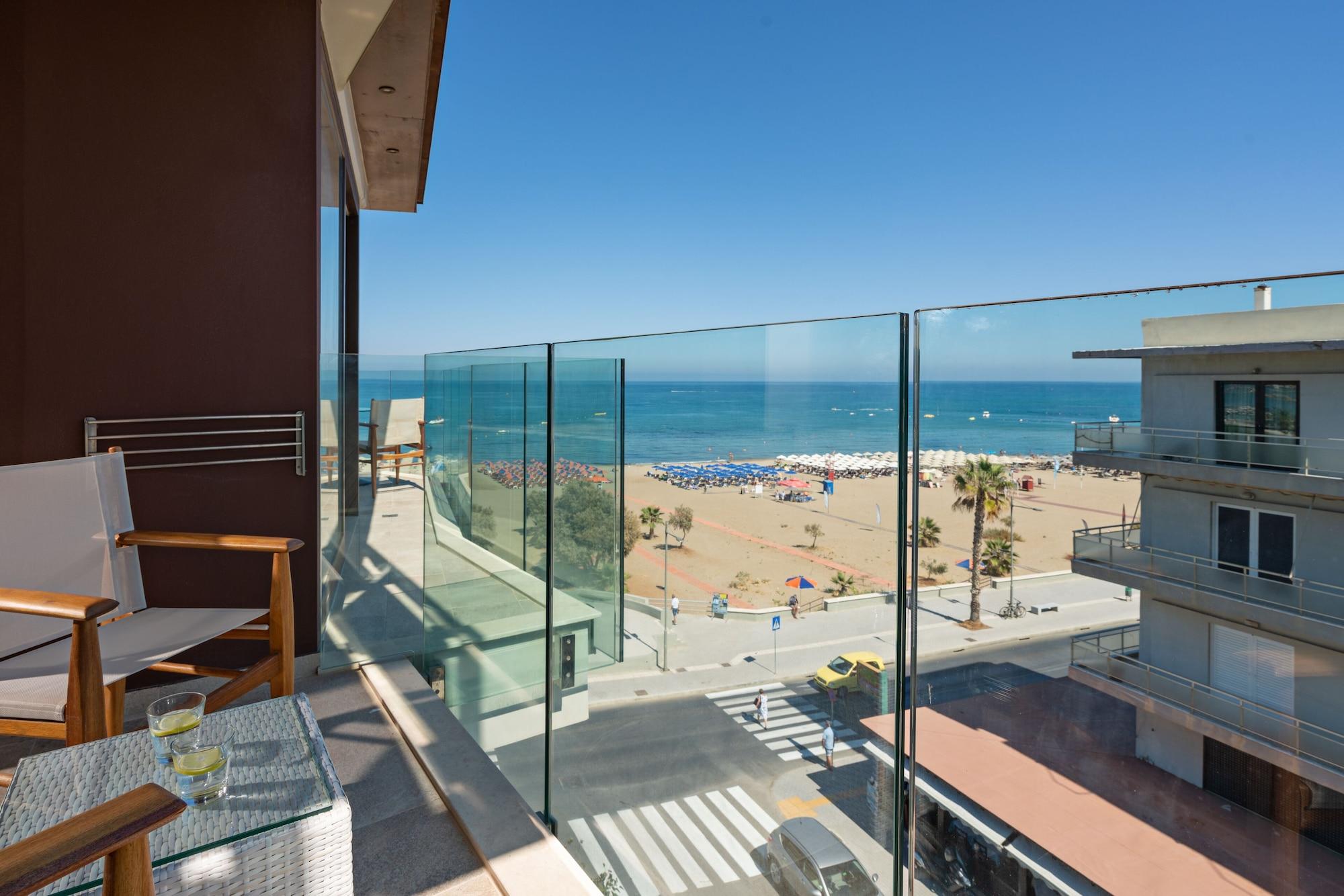 Kriti Beach Hotel Ретимно Екстериор снимка