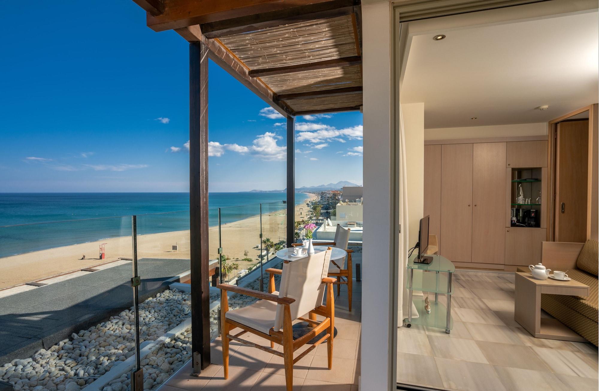 Kriti Beach Hotel Ретимно Екстериор снимка
