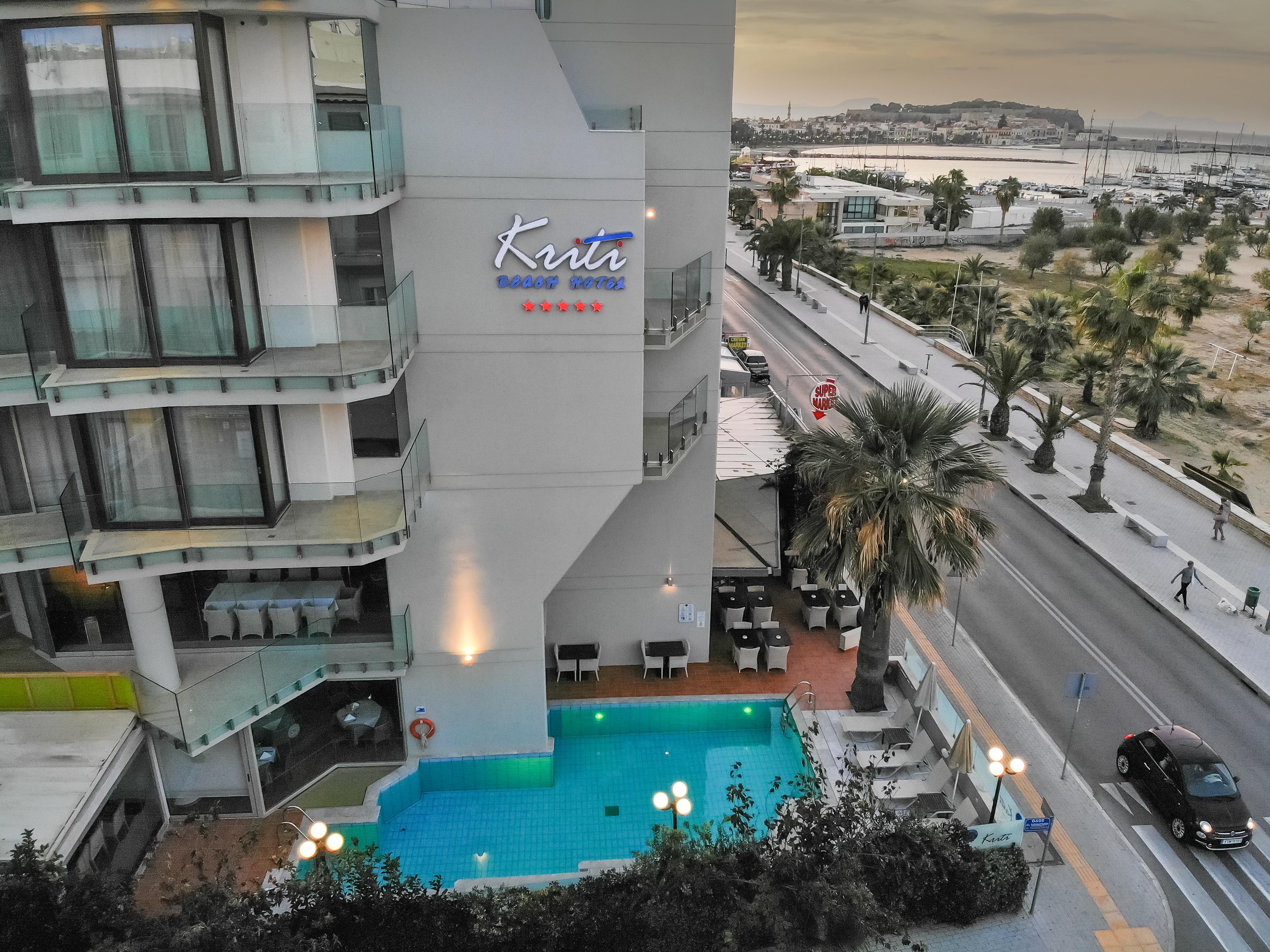 Kriti Beach Hotel Ретимно Екстериор снимка