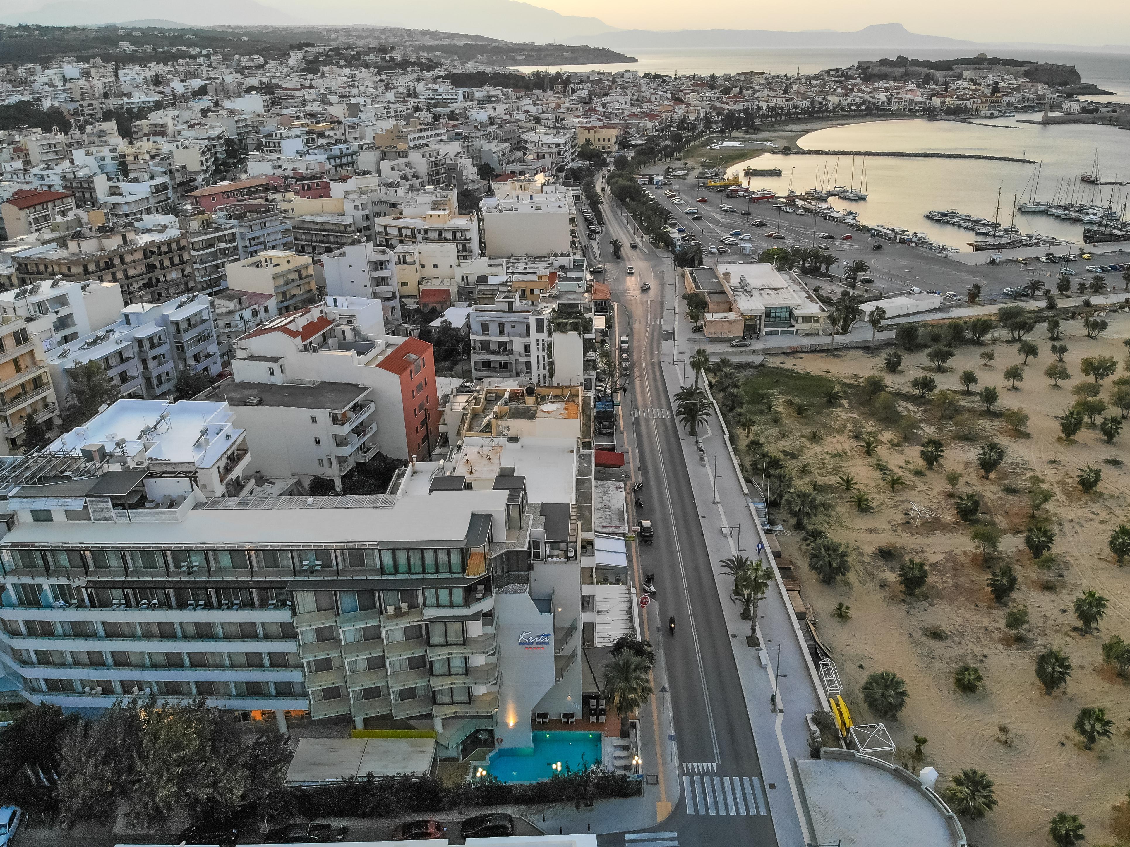 Kriti Beach Hotel Ретимно Екстериор снимка
