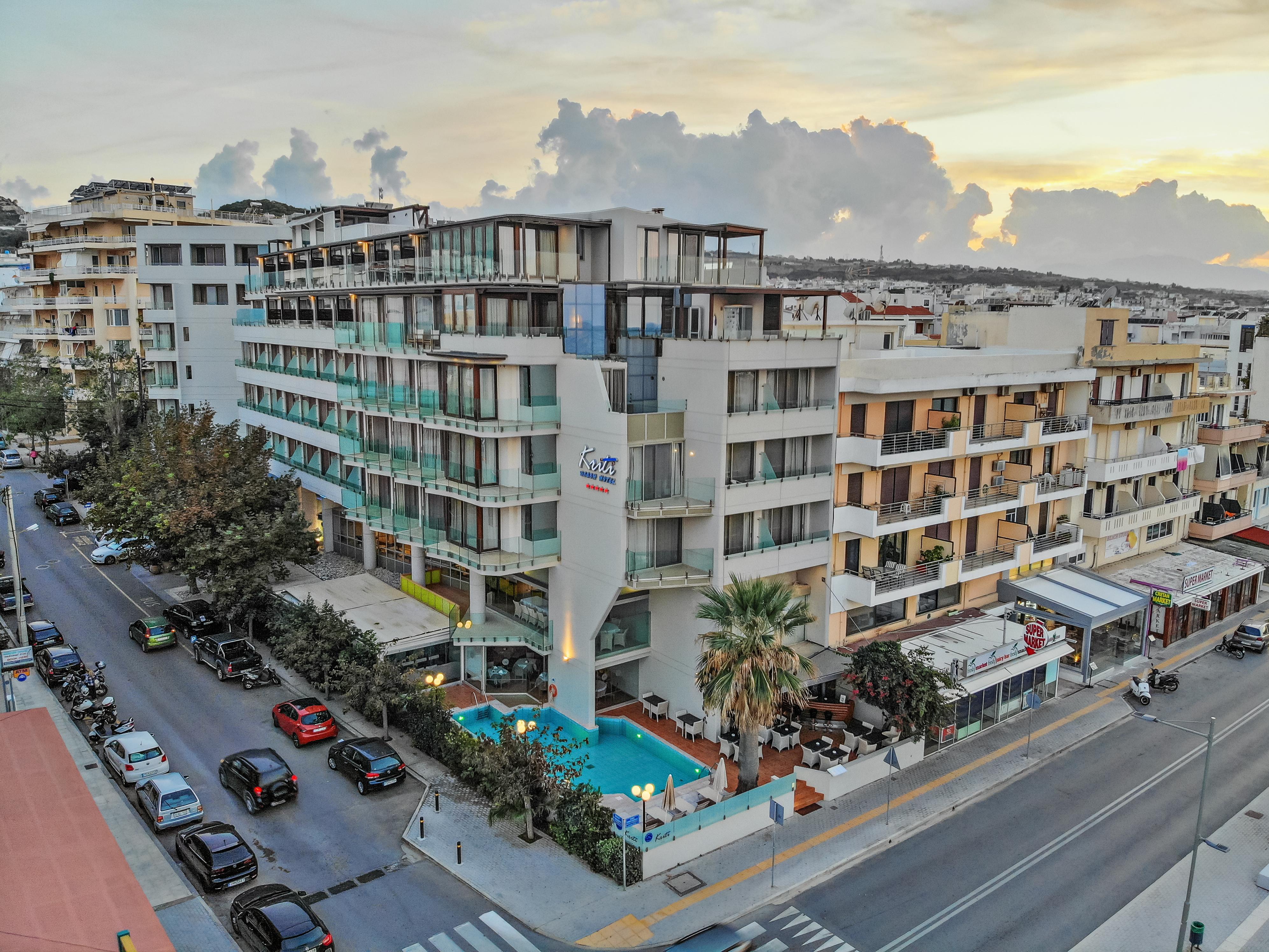 Kriti Beach Hotel Ретимно Екстериор снимка