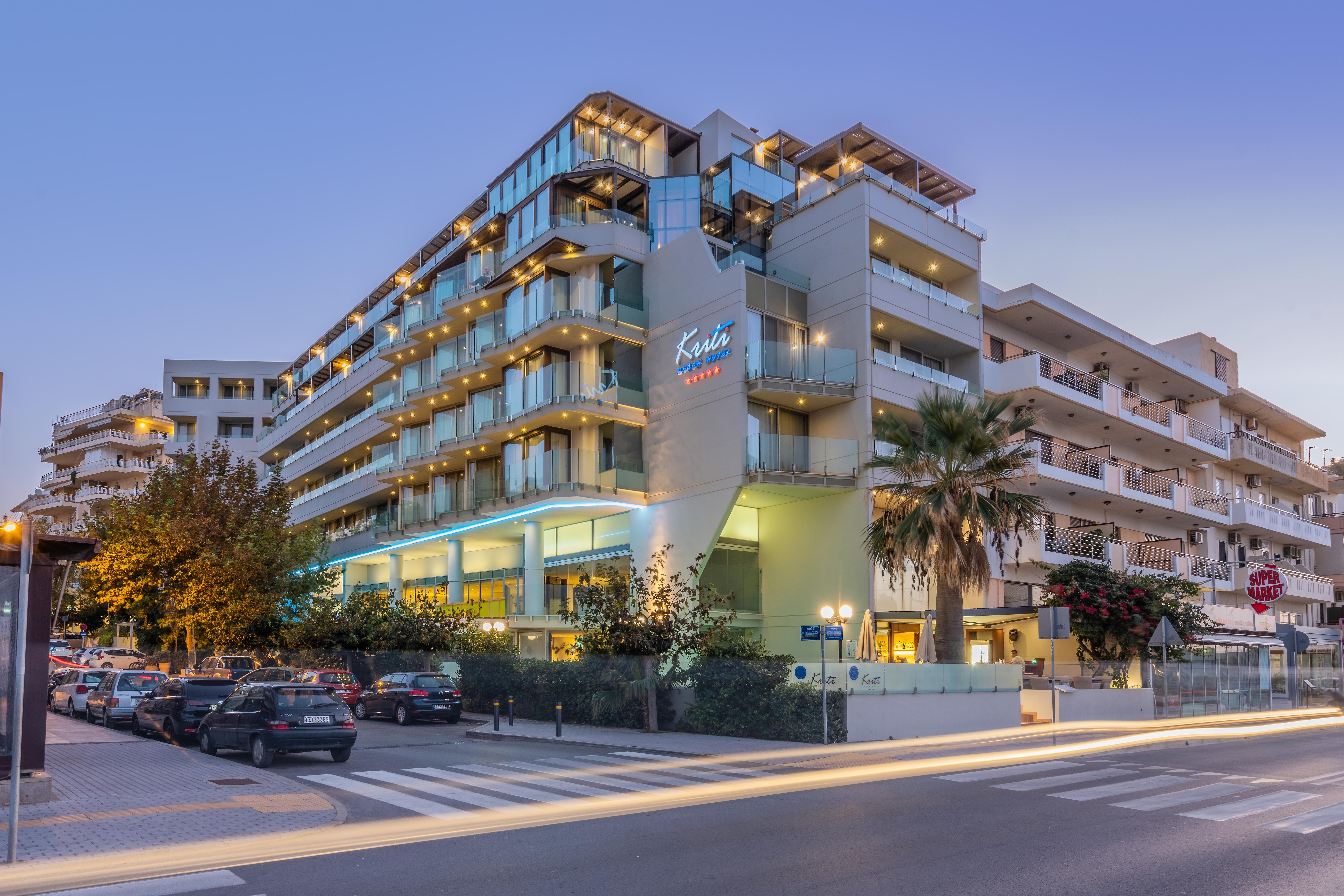 Kriti Beach Hotel Ретимно Екстериор снимка