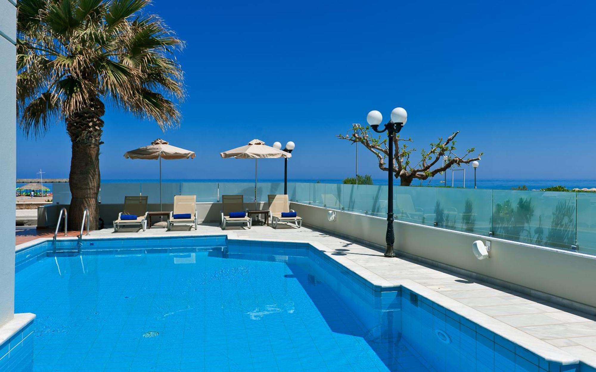 Kriti Beach Hotel Ретимно Екстериор снимка